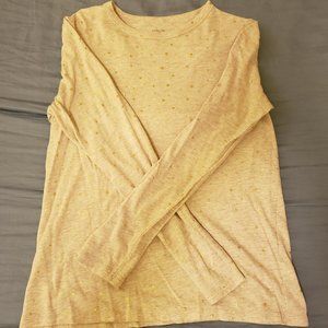 Medium Banana Republic star patterend long sleeve shirt